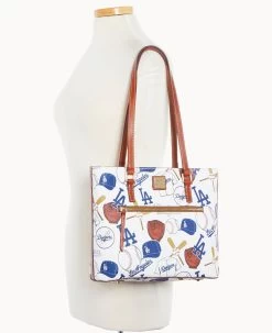 MLB Dodgers Shopper DODGERS -Online Sale Dooney & Bourke B1924G QUMWPATNDODG ALT4 1