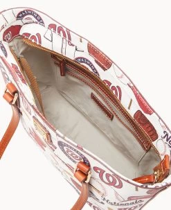 MLB Nationals Shopper NATIONALS -Online Sale Dooney & Bourke B1924G QUMWPATNNTNL ALT2