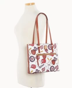 MLB Nationals Shopper NATIONALS -Online Sale Dooney & Bourke B1924G QUMWPATNNTNL ALT4 1
