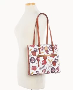 MLB Nationals Shopper NATIONALS -Online Sale Dooney & Bourke B1924G QUMWPATNNTNL ALT4