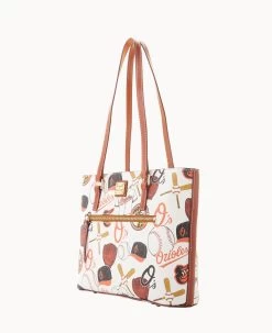 MLB Orioles Shopper ORIOLES -Online Sale Dooney & Bourke B1924G QUMWPATNORLS ALT1 1