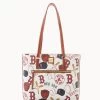 MLB Red Sox Shopper RED SOX -Online Sale Dooney & Bourke B1924G QUMWPATNRDSX
