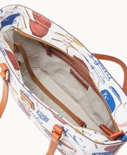 MLB Royals Shopper ROYALS -Online Sale Dooney & Bourke B1924G QUMWPATNRYLS ALT2 1