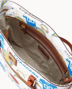 NFL Chargers Shopper CHARGERS -Online Sale Dooney & Bourke B1924G QWMWPATNCHGR ALT2 1