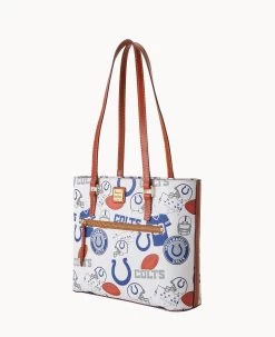 NFL Colts Shopper COLTS -Online Sale Dooney & Bourke B1924G QWMWPATNCOLT ALT1 1