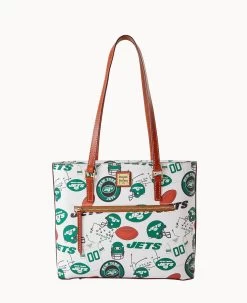NFL Jets Shopper JETS -Online Sale Dooney & Bourke B1924G QWMWPATNJETS 2