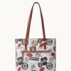 NFL Raiders Shopper RAIDERS 1 NFL Raiders Shopper RAIDERS -Online Sale Dooney & Bourke B1924G QWMWPATNRAID