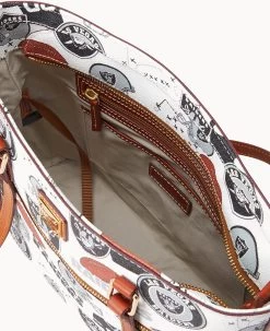 NFL Raiders Shopper RAIDERS -Online Sale Dooney & Bourke B1924G QWMWPATNRAID ALT2