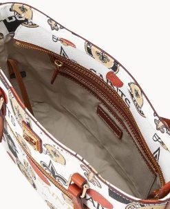 NFL Saints Shopper Saints -Online Sale Dooney & Bourke B1924G QWMWPATNSNTS ALT2 1