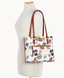 NFL Saints Shopper Saints -Online Sale Dooney & Bourke B1924G QWMWPATNSNTS ALT4 1