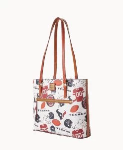 NFL Texans Shopper TEXANS -Online Sale Dooney & Bourke B1924G QWMWPATNTEXA ALT1