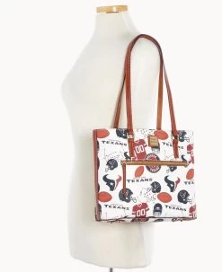 NFL Texans Shopper TEXANS -Online Sale Dooney & Bourke B1924G QWMWPATNTEXA ALT4 1