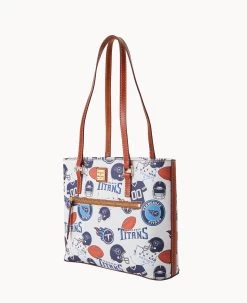 NFL Titans Shopper TITANS -Online Sale Dooney & Bourke B1924G QWMWPATNTTNS ALT1 1