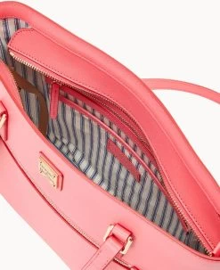 Saffiano Shopper Bubble Gum 30 Saffiano Shopper Bubble Gum -Online Sale Dooney & Bourke B1924G SIBZSIBZ0002 ALT2 1