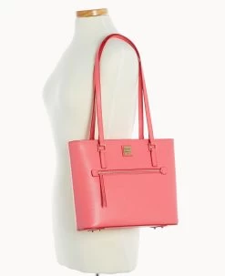 Saffiano Shopper Bubble Gum 26 Saffiano Shopper Bubble Gum -Online Sale Dooney & Bourke B1924G SIBZSIBZ0002 ALT4