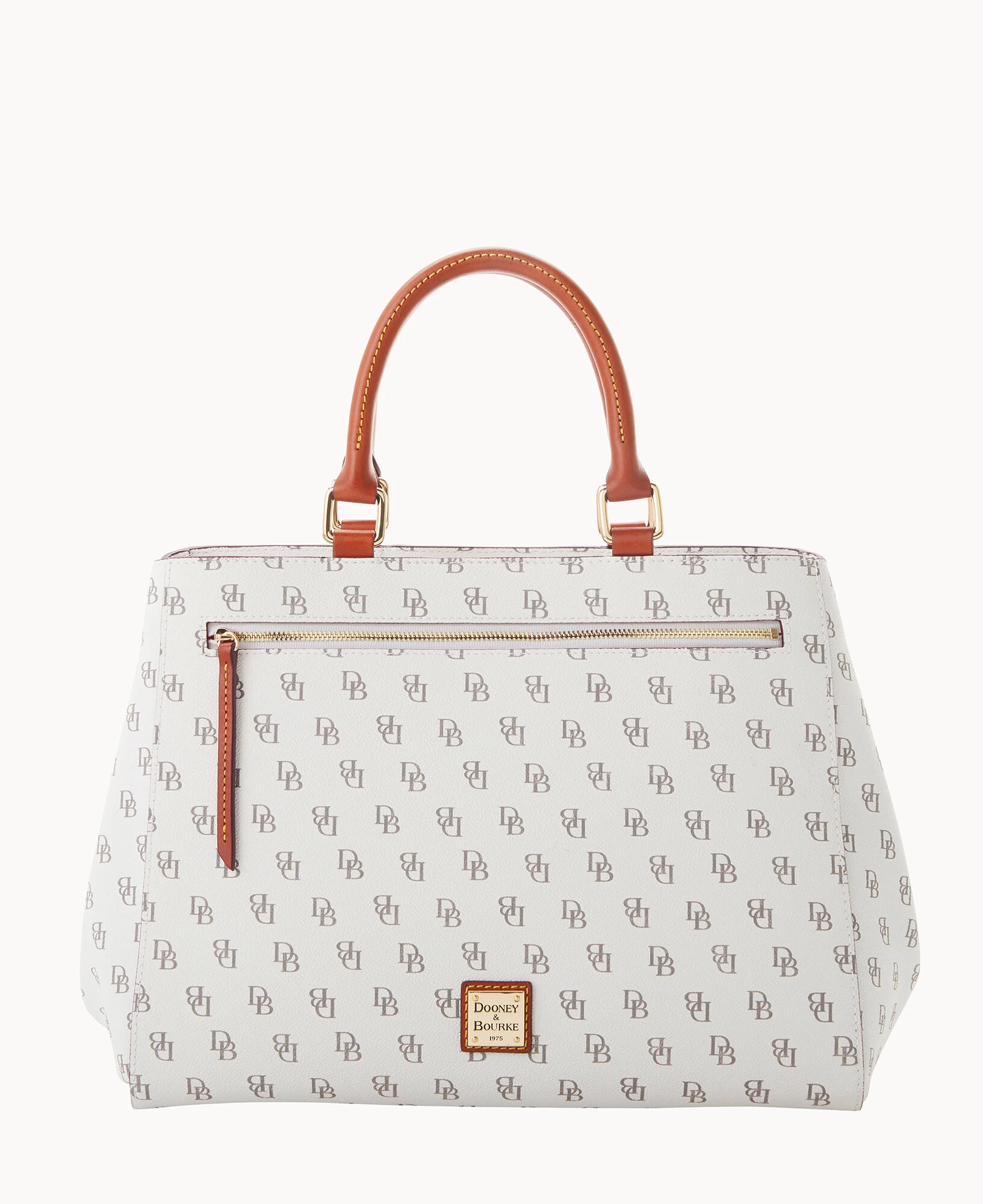 Gretta Zip Satchel Bone 16 Gretta Zip Satchel Bone - Image 14