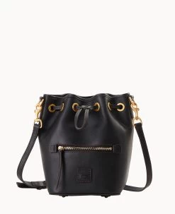 Florentine Drawstring Crossbody Black Black -Online Sale Dooney & Bourke B1931D SCBLSCBL 2