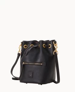Florentine Drawstring Crossbody Black Black -Online Sale Dooney & Bourke B1931D SCBLSCBL ALT1 1