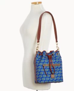Collegiate University Of Florida Drawstring U OF FLORIDA -Online Sale Dooney & Bourke B1935G AABUPATNFLA0 ALT4 1