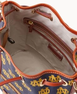 Collegiate University Of Notre Dame Drawstring NOTRE DAME -Online Sale Dooney & Bourke B1935G AANVPATNNTRE ALT2 1