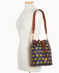 Collegiate University Of Notre Dame Drawstring NOTRE DAME -Online Sale Dooney & Bourke B1935G AANVPATNNTRE ALT4 1