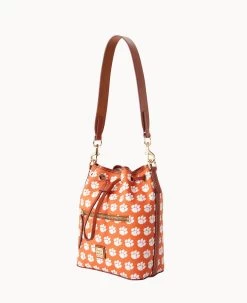 Collegiate Clemson University Drawstring CLEMSON -Online Sale Dooney & Bourke B1935G AAORPATNCLM0 ALT1 1