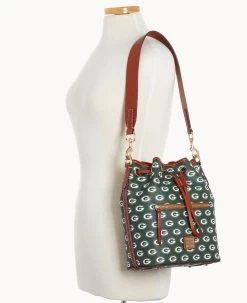 NFL Packers Drawstring PACKERS -Online Sale Dooney & Bourke B1935G NJGRPATNPCKR ALT4 1