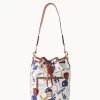MLB Dodgers Drawstring DODGERS 1 MLB Dodgers Drawstring DODGERS -Online Sale Dooney & Bourke B1935G QUMWPATNDODG