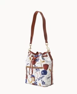 MLB Dodgers Drawstring DODGERS -Online Sale Dooney & Bourke B1935G QUMWPATNDODG ALT1 1