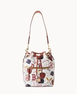MLB Red Sox Drawstring RED SOX -Online Sale Dooney & Bourke B1935G QUMWPATNRDSX 2