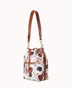 MLB Red Sox Drawstring RED SOX -Online Sale Dooney & Bourke B1935G QUMWPATNRDSX ALT1 1