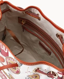 NFL 49Ers Drawstring 49ERS -Online Sale Dooney & Bourke B1935G QWMWPATN49ER ALT2