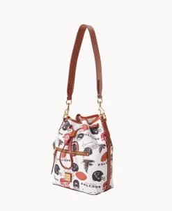 NFL Falcons Drawstring FALCONS -Online Sale Dooney & Bourke B1935G QWMWPATNFALC ALT1 1