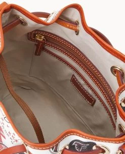 NFL Falcons Drawstring FALCONS -Online Sale Dooney & Bourke B1935G QWMWPATNFALC ALT2