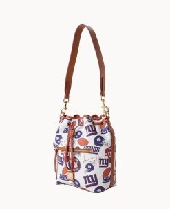 NFL NY Giants Drawstring GIANTS 16 NFL NY Giants Drawstring GIANTS -Online Sale Dooney & Bourke B1935G QWMWPATNGIAN ALT1 1