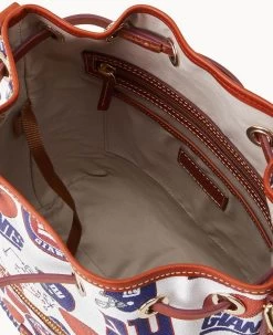 NFL NY Giants Drawstring GIANTS 13 NFL NY Giants Drawstring GIANTS -Online Sale Dooney & Bourke B1935G QWMWPATNGIAN ALT2