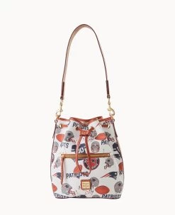 NFL Patriots Drawstring PATRIOTS 19 NFL Patriots Drawstring PATRIOTS -Online Sale Dooney & Bourke B1935G QWMWPATNPATR 2