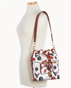 NFL Texans Drawstring TEXANS -Online Sale Dooney & Bourke B1935G QWMWPATNTEXA ALT4 1