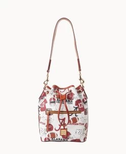 Collegiate University Of Alabama Drawstring U OF ALABAMA -Online Sale Dooney & Bourke B1935G QXMWPATNALA0 1