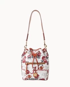 Collegiate University Of Alabama Drawstring U OF ALABAMA -Online Sale Dooney & Bourke B1935G QXMWPATNALA0 2