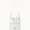 Saffiano Drawstring Off White -Online Sale Dooney & Bourke B1935G SIOWSIOW0002