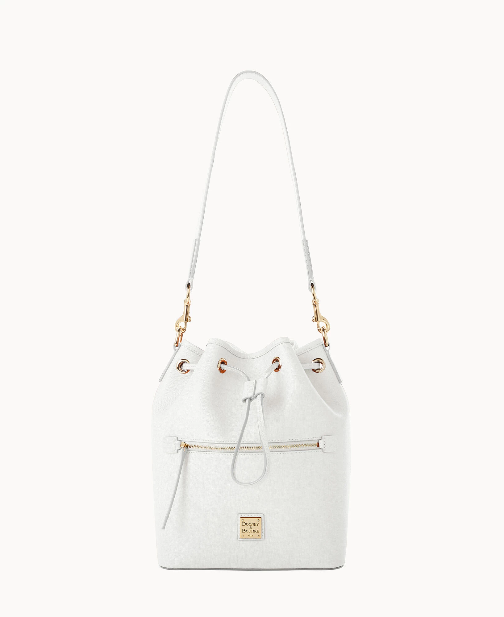 Saffiano Drawstring Off White 13 Saffiano Drawstring Off White - Image 11
