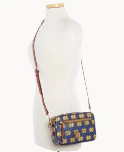 Collegiate University Of Notre Dame Camera Zip Crossbody NOTRE DAME -Online Sale Dooney & Bourke B1936G AANVPATNNTRE ALT4 1