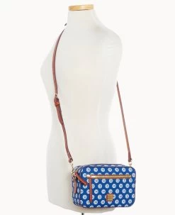 MLB Cubs Camera Zip Crossbody CUBS -Online Sale Dooney & Bourke B1936G MJBUPATNCUBS ALT4 1