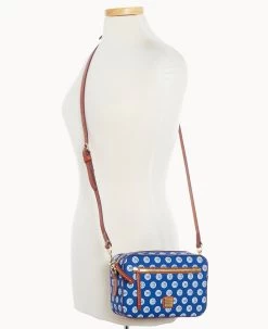 MLB Cubs Camera Zip Crossbody CUBS -Online Sale Dooney & Bourke B1936G MJBUPATNCUBS ALT4