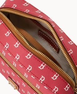 MLB Red Sox Camera Zip Crossbody RED SOX -Online Sale Dooney & Bourke B1936G MJRDPATNRDSX ALT2 1