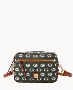 NFL Packers Camera Zip Crossbody PACKERS -Online Sale Dooney & Bourke B1936G NJGRPATNPCKR 2