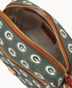 NFL Packers Camera Zip Crossbody PACKERS -Online Sale Dooney & Bourke B1936G NJGRPATNPCKR ALT2