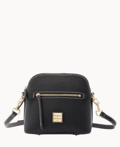 Saffiano Domed Crossbody Black -Online Sale Dooney & Bourke B1951G SIBLSIBL 2