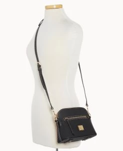 Saffiano Domed Crossbody Black -Online Sale Dooney & Bourke B1951G SIBLSIBL ALT4